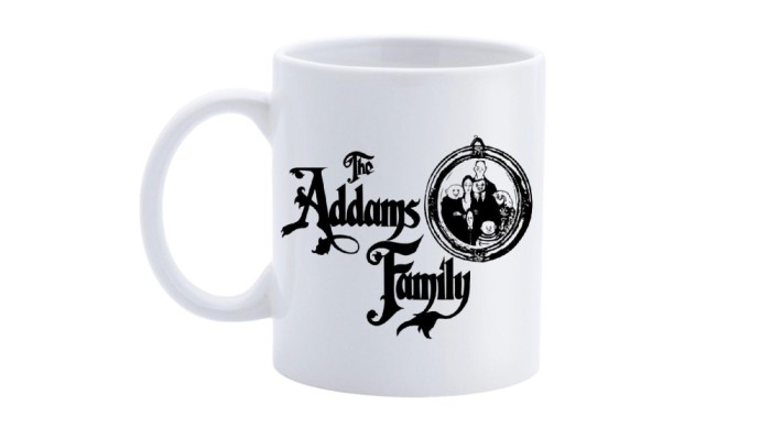 Cana alba personalizata, The Addams Family, INOVATIX&reg;. 330ml