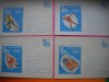 HOPCT PLIC LOT NR 38 - 5 PLICURI OLIMPIADA DE IARNA LAKE PLACED 1980 SUA- SPORT --ROMANIA