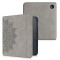 Husa pentru Kobo Libra 2, Piele ecologica, Gri, kwmobile, 56579.04
