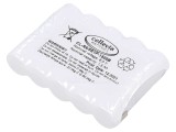 Acumul: Ni-MH AA 6V 1500mAh urechi pentru lipire 71x15x52mm
