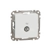 Priza TV trecere 7 dB Schneider Sedna alb SDD111474