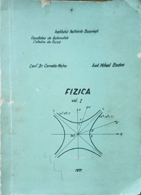 FIZICA VOL.1-CORNELIA MOTOC, MIHAIL BADEA foto