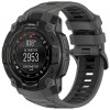 Curea Techsuit W077 pentru Garmin Instinct 3 45mm Solar / Instinct 3 45mm, Gri