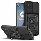 Cumpara ieftin Husa Antisoc Motorola Moto G73 cu Protectie Camera Negru TCSS, Techsuit