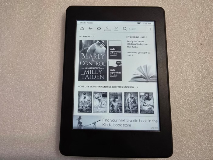 E-book reader Kindle Paperwhite 7th Gen. 6&quot; WiFi 4GB Black DP75SDI