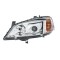 Far OPEL ASTRA G, 01.1998-08.2009, DEPO, fata, partea stanga, xenon;tip bec D2S+H7+W5W; electric; argintiu; fara bec descarcare; fara ballast; fara m