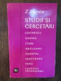 STUDII SI CERCETARI -Z.ORNEA