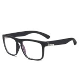 Cumpara ieftin Ochelari de soare cu lentila transparenta, SG001, Negru