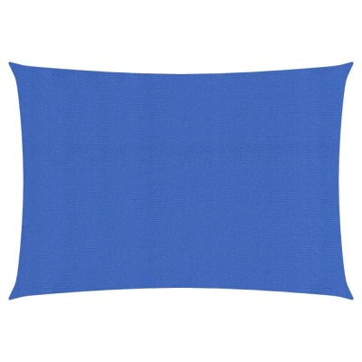 Gossi panza parasolar, albastru dreptunghiular 3x5 m hdpe 160 g/m2 foto