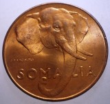 J.209 SOMALIA ITALIA ELEFANT 10 CENTESIMI 1950 AUNC