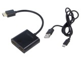 Splitter HDMI 2.0 neagră Intr: HDMI mufă