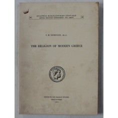 THE RELIGION OF MODERN GREECE par S.M. SOPHOCLES , 1961