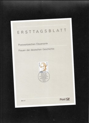 Germania FDC 1997 foto