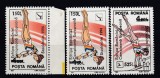 ROMANIA 1994 LP 1355 GIMNASTICA SUPRATIPAR SERIE + EROARE COMPIOANA IN LOC DE CAMPIOANA STARE MNH