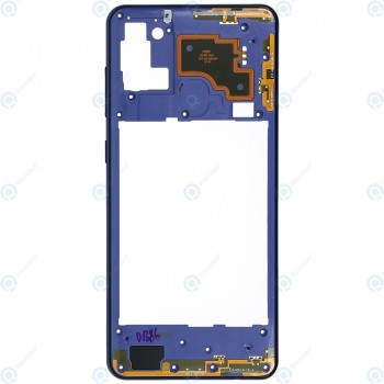 Capac mijloc Samsung Galaxy A21s (SM-A217F) albastru GH97-24663C foto