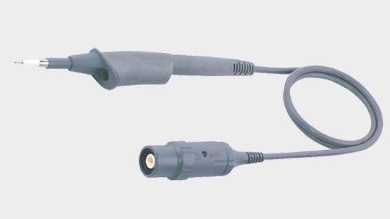 Sondă: pentru osciloscop, pasivă, pentru Teste de Laborator,0&divide;500MHz, 10: 1, 1,2m, gri