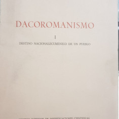 ION TOLESCU DACOROMANISMO 1967 MADRID TEZA DE DOCTORAT LIMBA SPANIOLA LEGIONAR