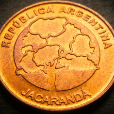 Moneda 1 PESO - ARGENTINA, anul 2017 * cod 458 = JACARANDA - A.UNC