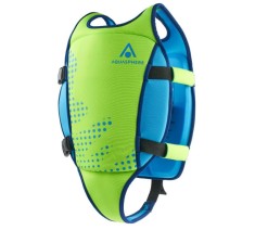 Vesta de inot Aquasphere pentru copii, verde albastru, 2-3 ani - SECOND