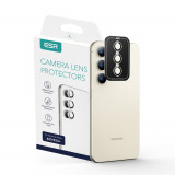 Cumpara ieftin Folie Camera pentru Samsung Galaxy S23 / S23 Plus, ESR Lens Protector Tempered Glass, Silver