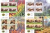 Romania 2024 - Ziua mondiala a rezervatiilor naturale Minicoli 4 timbre LP 2448, Fauna, Nestampilat