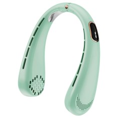 Ventilator portabil pentru gat, cu acumulator Techsuit H6, verde foto