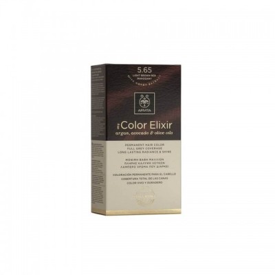 APIVITA My Color Elixir 5.65 Șaten Deschis Roșu Mahon foto