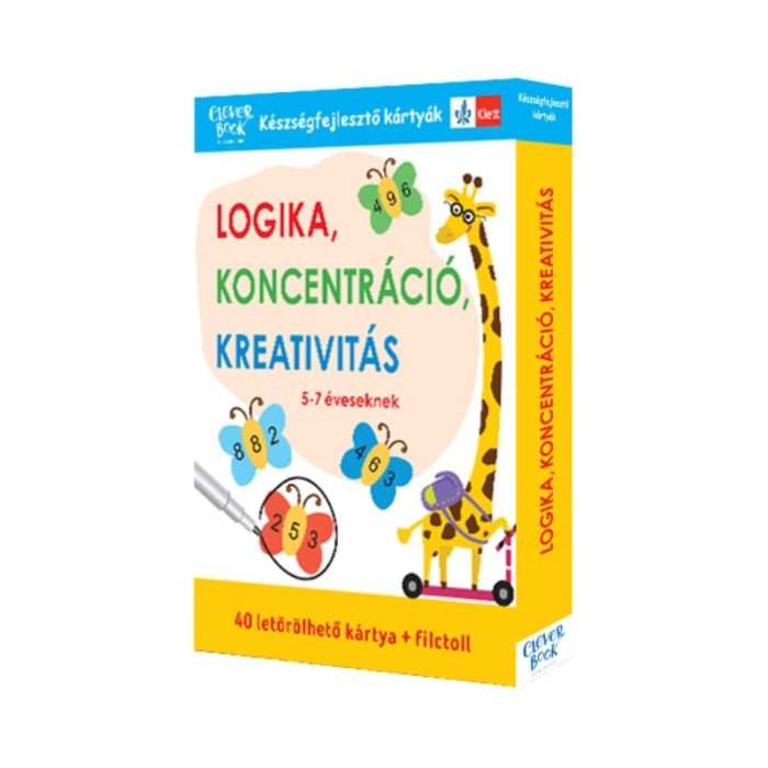 Logika, koncentr&aacute;ci&oacute;, kreativit&aacute;s - 5-7 &eacute;veseknek