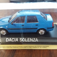 Macheta DACIA SOLENZA 2003 - DeAgostini Masini de Legenda, 1/43, noua.