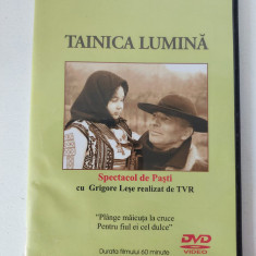 Tainica lumina, Spectacol de Pasti cu Grigore Lese realizat de TVR, 60 min DVD