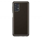 Husa Samsung Soft Clear Cover for Galaxy A32 5G EF-QA326TBE Black, Negru