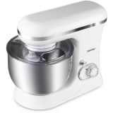 Mixer planetar Zelmer ZKR1350, 1200 W, 6 trepte de viteza, functie Smartmix, pulse, bol inox 5 l, accesorii amestecare, framantare, mixare, carcasa pl