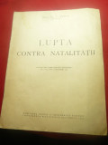 Dr.V.Trifu - Lupta contra Natalitatii - Ed. Monitorul Oficial 1940 , 6 pag