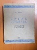 OPERE LITERARE de A. I. ODOBESCU , Bucuresti 1938, A.I. Odobescu