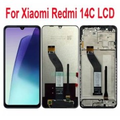 Display cu touchscreen si rama Xiaomi Redmi 14C Negru