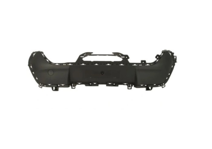 Spoiler bara spate PEUGEOT 208, 06.2019-, JLine, negru,