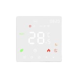 Termostat inteligent Earu K6H-16A Wi-Fi, 16A, incalzire prin pardoseala pe gaz sau electrica, control aplicatie TUYA, SMART LIFE ecran LCD, control vo
