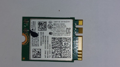 Modul wireless Lenovo Thinkpad X240 Intel AC 7260 WiFi dual band si bluetooth foto