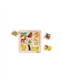 Joc puzzle de asociere Casutele animalelor 2, Goki
