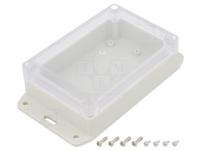 Carcasă Universală 85x125x40mm cu Lame de Fixare foto