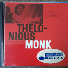 CD Thelonious Monk – Genius Of Modern Music Vol. 2 [Blue Note edition]