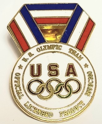 Insigna Sportiva - Comitetul Olimpic din USA (Statele Unite ale Americii) foto