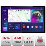 Navigatie Kia Optima 2016- Manual Qled 2K Octa Core 4+64 LTE 4G DSP Wifi 5Ghz android auto carplay radio gps internet EDT-E413-2K CarStore Technology