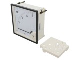 Ampermetru analogic LUMEL MA12 pe panou pentru curent CC 0-20mA, Clasa 1.5, Dimensiuni 144x144mm, IP52