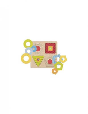 Puzzle stratificat Forme geometrice foto