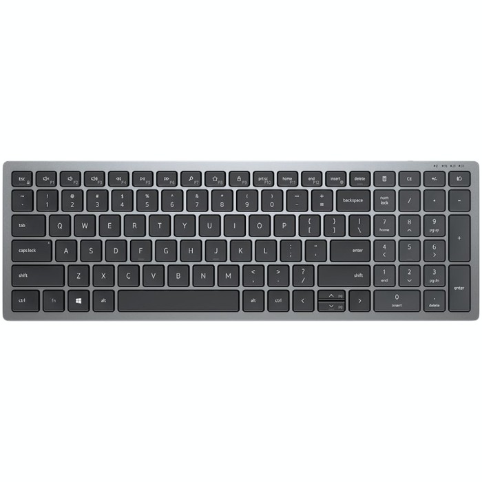 Kit TASTATURA si Mouse Dell, &quot;KM7120W&quot;, wireless, 97 taste format standard, mouse 1600dpi, 5/1 butoane, negru, &quot;580-AIWM-05&quot; (timbru verde 0.8 lei)