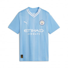 Tricou Fotbal Puma Replică Manchester City Teren propriu 23/24 Copii