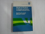 STYLE IN FICTION - A LINGUISTIC INTRODUCTION TO ENGLISH FICTIONAL PROSE - GEOFFREY N. LEECH, MICHAEL H. SHORT