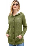Cumpara ieftin S715-12 Cardigan cu gluga si buzunare laterale