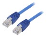 Patch cord F/UTP Cat5e Albastru 2m Ecranat, Gembird